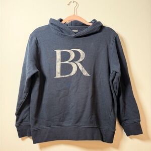 Banana Republic Navy Crewneck Hoodie with BR Logo